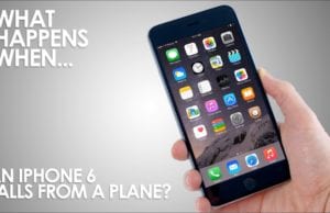 400 metri di caduta per un iPhone, intatto!