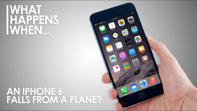 400 metri di caduta per un iPhone, intatto!