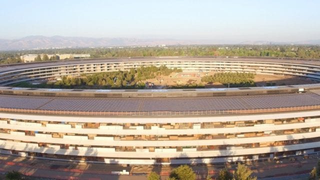 Apple Park in dirittura d’arrivo: la ripresa aerea finale con il drone