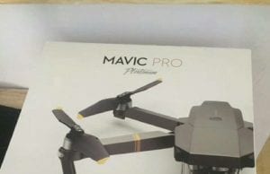 Leak: svelato DJI Mavic Pro Platinum DJI Mavic Pro Platinum Box Confezione Scatola