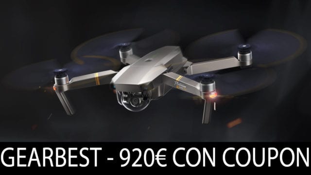 DJI Mavic Pro Platinum disponibile su Gearbest a 920€, Combo a 1100€ DJI Mavic Pro Platinum Coupon Gearbest