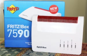 Tiscali fornisce i Fritz!Box di AVM ai propri clienti fibra Fritz!Box 7590 e Confezione di vendita