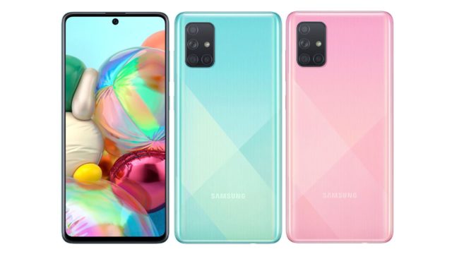 La migliore pellicola per Samsung Galaxy A71 Samsung Galaxy A71 Fronte Retro