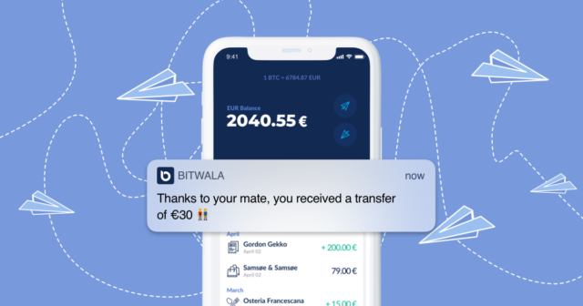 Bitwala regala 30€ in Bitcoin, come ottenerli Bitwala 30€ Bitcoin Come Ottenerli