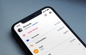 Revolut permette di fare trading di oro Revolut Schermata Trading Gold