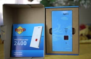 Recensione AVM Fritz!Repeater 2400 – Il Ripetitore Definitivo Fritz Repeater 2400 Confezione Interno