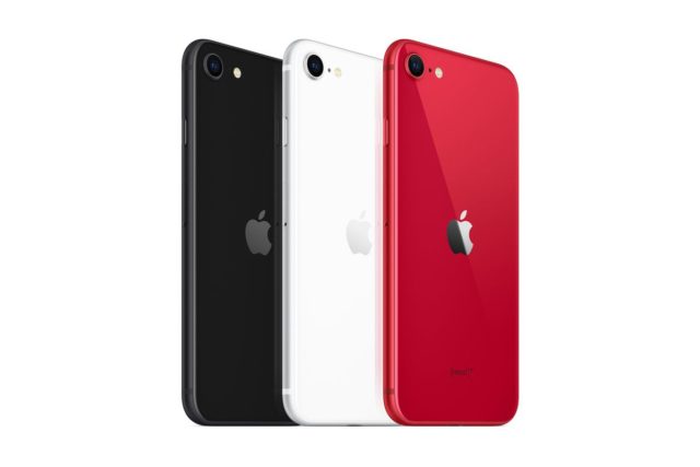 iPhone SE 2020 Nero Bianco Rosso RED