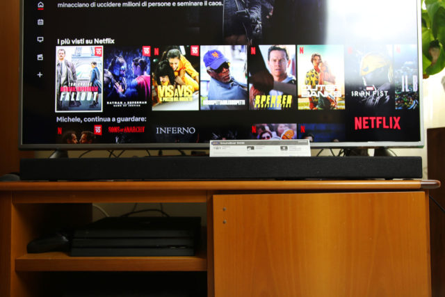 Recensione Soundbar Samsung R430 – Un Nuovo Sound Samsung R430 Soundbar Visione Frontale