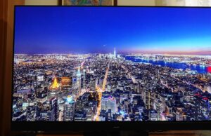 Recensione Panasonic HZ1500 OLED 4K HDR Panasonic HZ1500 TV OLED 4K HDR Immagine Notte New York
