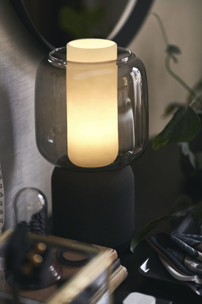 IKEA Lampada Smart SYMFONISK Notturna Luce Calda