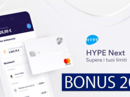 HYPE Next Bonus 20€ Euro