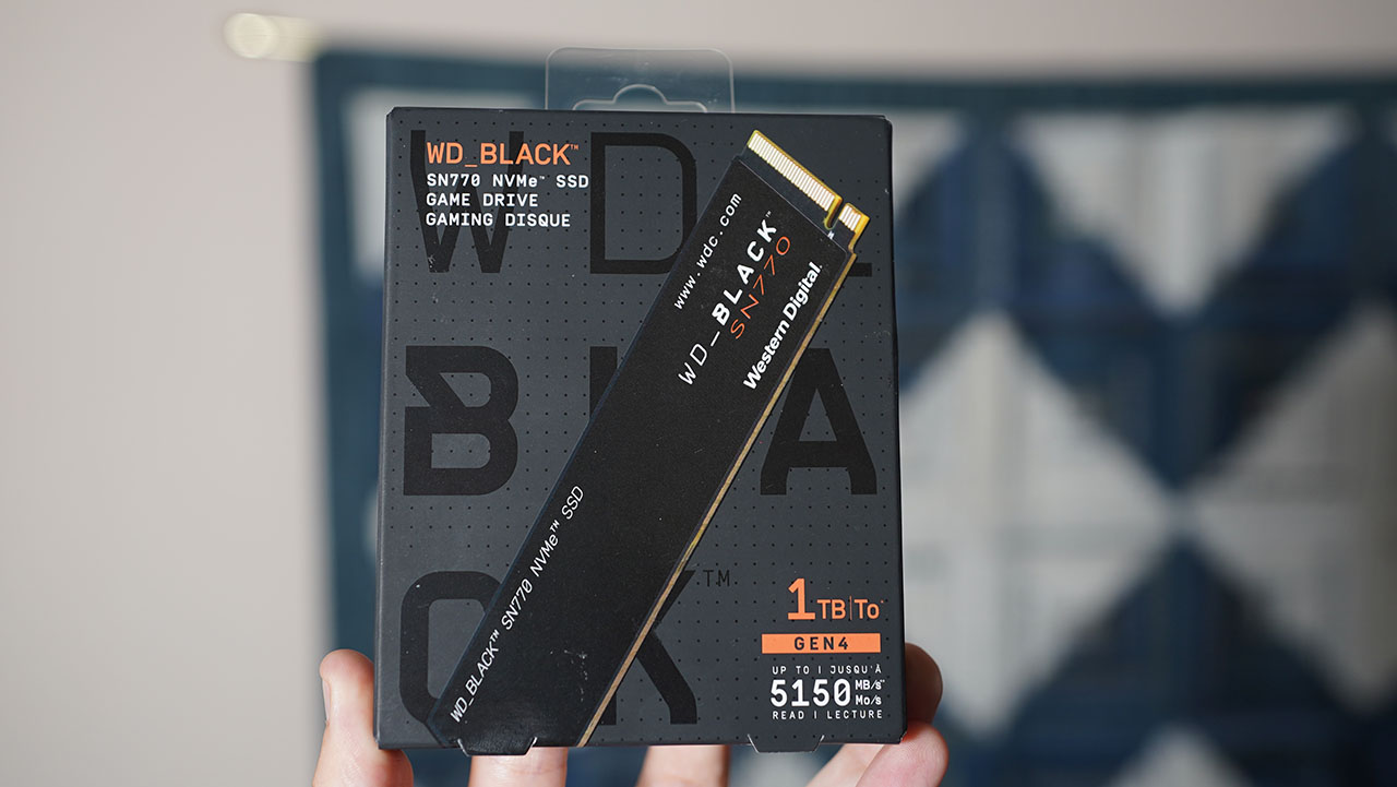 WD Black SN770 1 TB Confezione