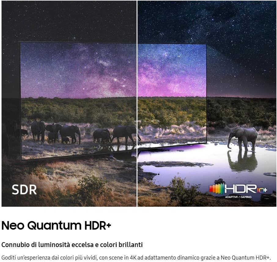 Samsung QN90C Neo Quantum HDR Confronto