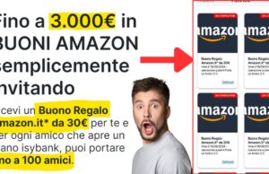Buono Amazon 30€ con isybank – Come Riceverlo Buono Amazon 30€ Isybank