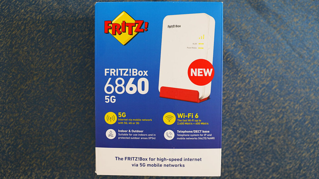 FRITZ!Box 6860 5G Confezione e Caratteristiche