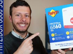 Recensione FRITZ!Box 6860 5G – Super Connessione con la SIM 5G Giusta FRITZ!Box 6860 5G Michele Confezione