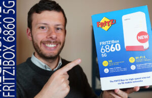 Recensione FRITZ!Box 6860 5G – Super Connessione con la SIM 5G Giusta FRITZ!Box 6860 5G Michele Confezione
