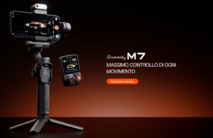 Hohem iSteady M7 Recensione – Gimbal Autonomo con IA Hohem iSteady M7 Presentazione Prodotto