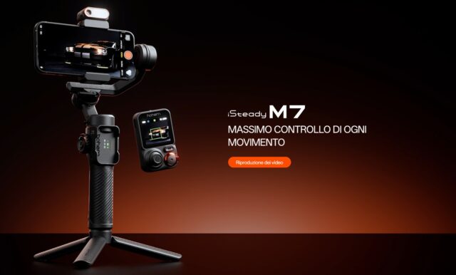 Hohem iSteady M7 Presentazione Hohem iSteady M7 Presentazione Prodotto