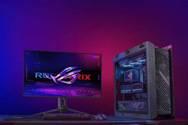 ASUS ROG Strix Helios II ASUS ROG Strix Helios II con Monitor Gaming
