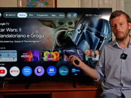 Recensione Sony BRAVIA 3 II 2026: Analisi Tecnica del TV LED 4K con Gemini Integrato Sony BRAVIA 3 II Menu Principale Google TV Schermata