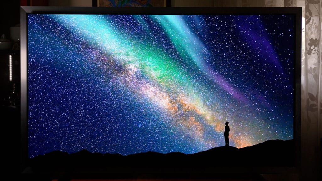 Samsung S99H QD-OLED ImmagineGalassia
